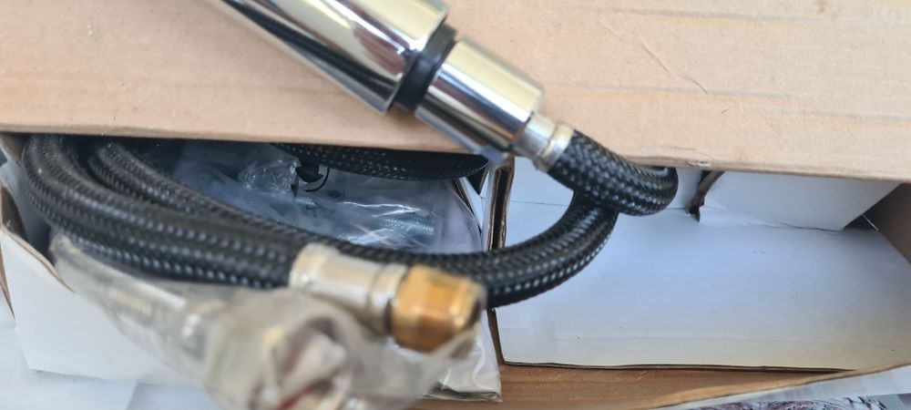 Кухненски смесител с удължител