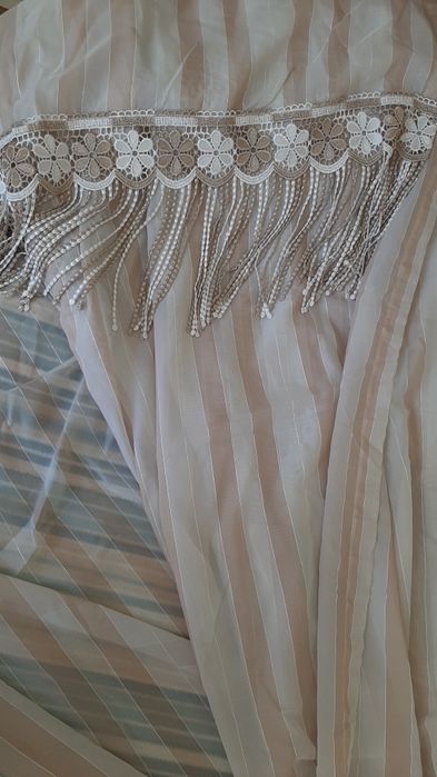 Готовый тюль 6 метров Турция, высота 2,5 м