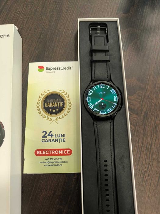 Smartwatch Samsung Watch6 47mm (Ag24 Harlau b.45363)-Garantie 2 Ani!