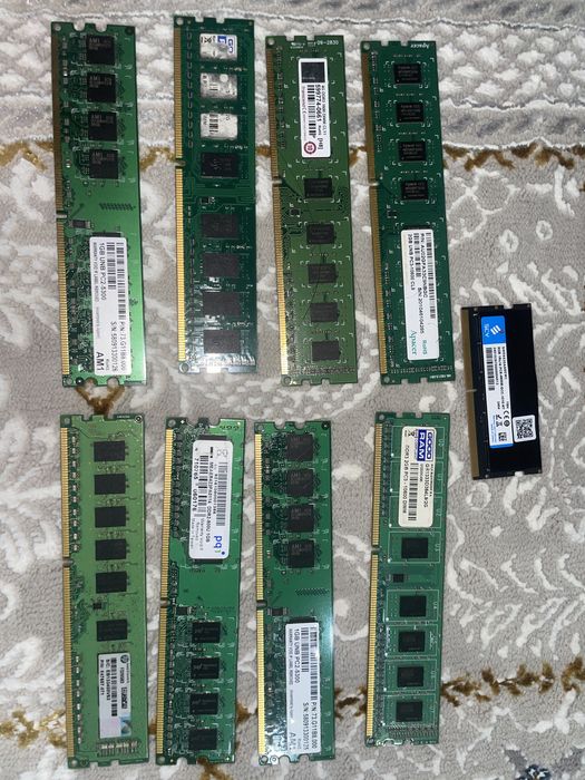 Продается Оперативная память DDR3, DDR4 для ноутбука