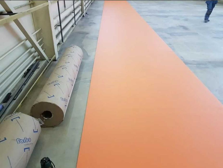 Спортивный линолеум. Корея. Продажа, установка.