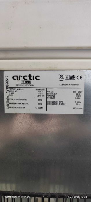 Ladă frigorifică Arctic