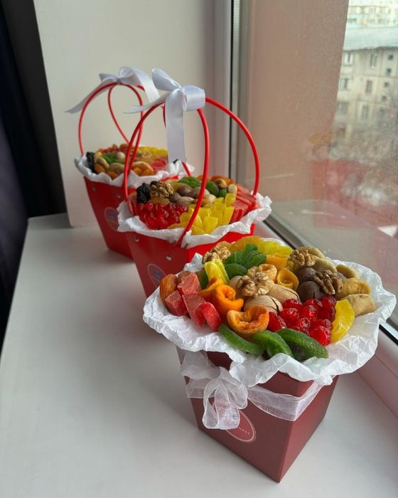 Букеты из сухафрукты