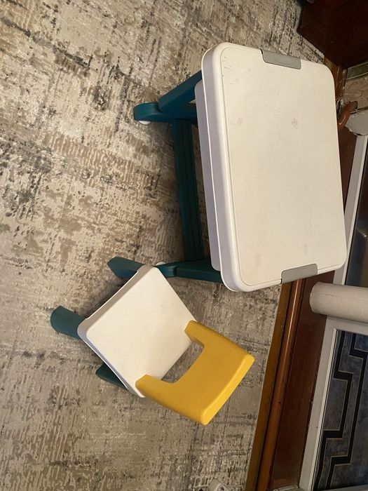 Лего стол со стульчиком