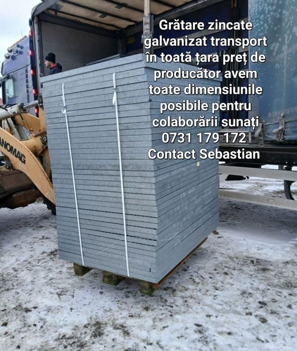 Grătare zincate galvanizat