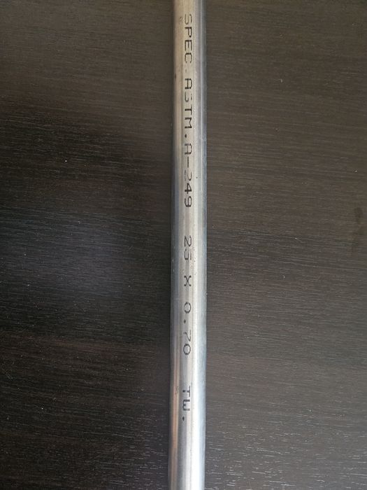 Teava inox  25x0,7x1422  ASTM. A-249