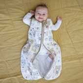 Спален чувал с двупосочен цип "Меченца" в бяло 1.5T