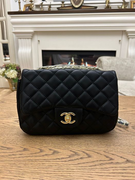 Geantă Chanel – Neagră, model matlasat