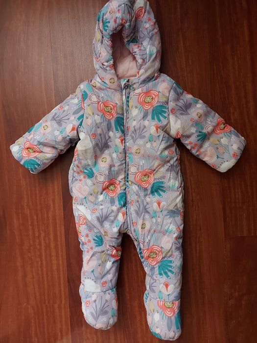Комбинезон демисезонный для девочки , размер  74