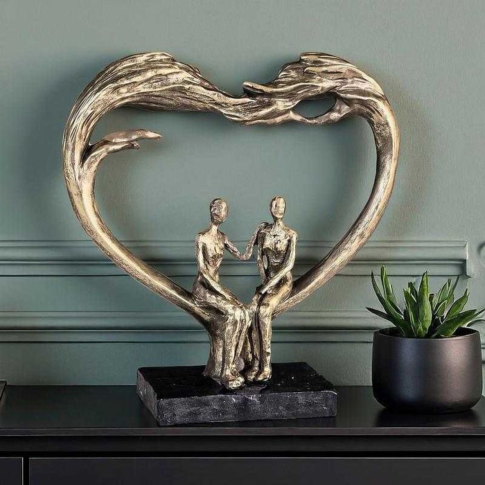 Нова Статуетка Любов Фигура За Декорация Семейство  -3 Варианта