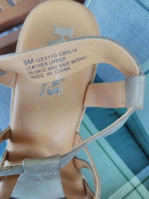 Кожени сандали Korks 39 номер