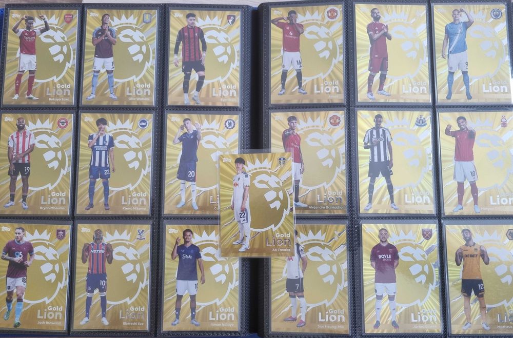 Topps Premier League 2025/2026 - отделни карти