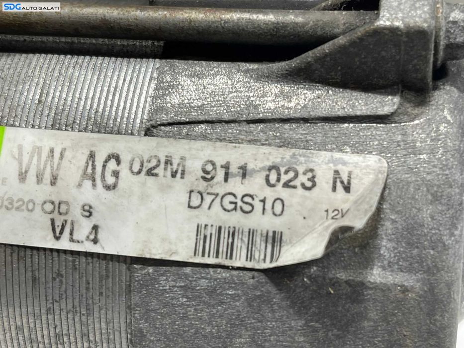 Electromotor cu 11 Dinti Volkswagen Golf 5 4 Motion 4x4 1.9 TDI BXE BKC BLS 2004 - 2008 Cod 02M911023N [B3604]