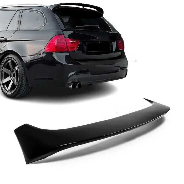 Eleron Luneta Portbagaj Spoiler BMW Seria 3 E91 Touring Break, Negru