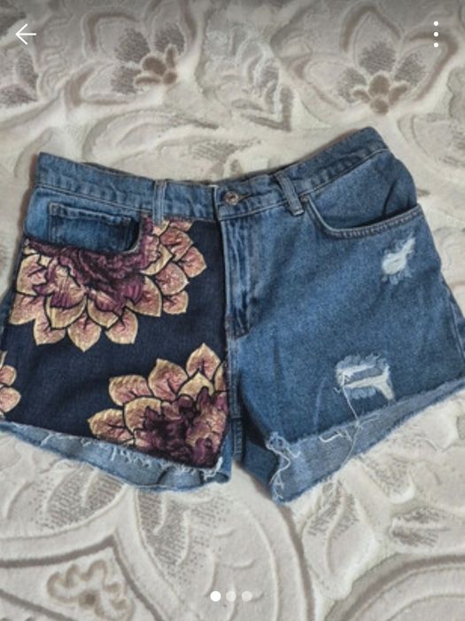 Pantaloni scurti blug Mango