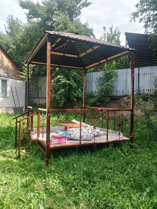 Беседка металлическая разборная