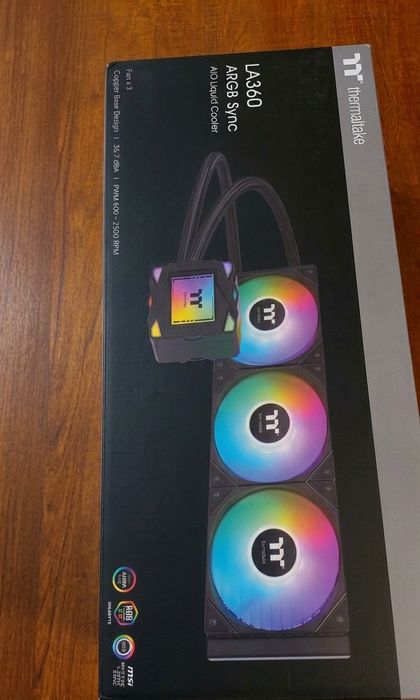 Vând Cooler Lichid AIO Thermaltake LA360 ARGB Sync – Ca Nou
