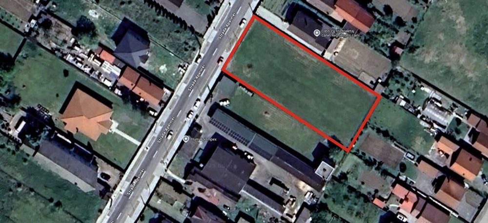 Teren ( 2 parcele a cate 1000mp ) de vanzare intravilan Reghin