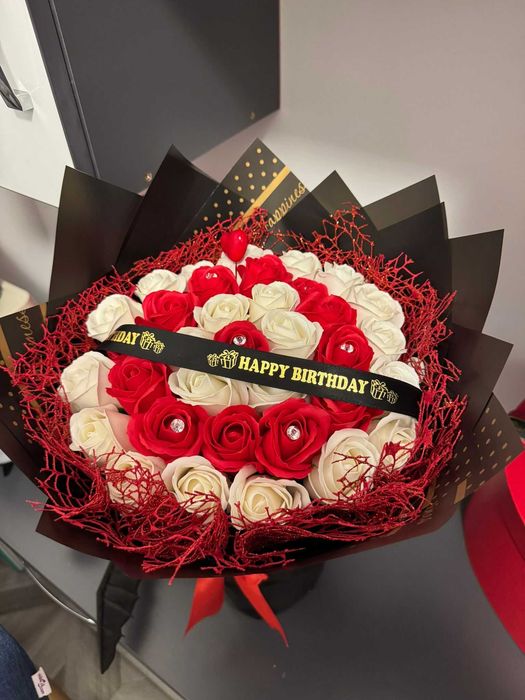 Aranjamente florale de sapun