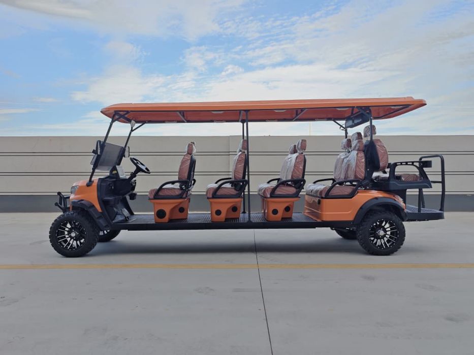 Новый Golf Car 2026, 10 мест, 7.5 kW, 14” колеса, в заводской упаковке