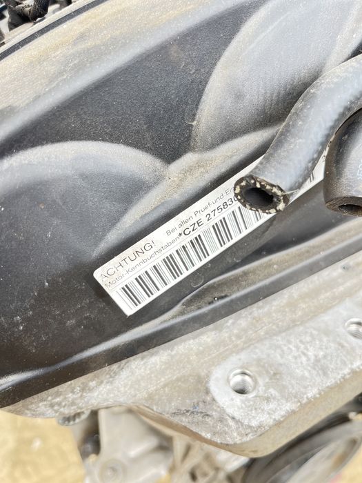 Motor volkswagen 1.4 tsi CZE 65.000 km piese dezmembrari