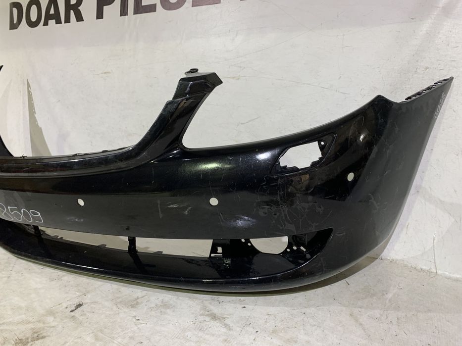 Bara fata Mercedes CL, W216, 2006, 2007, 2008, 2009, 2010, cod origine OE A2168800040, cu gauri pentru spalatori faruri si senzori de parcare (6).