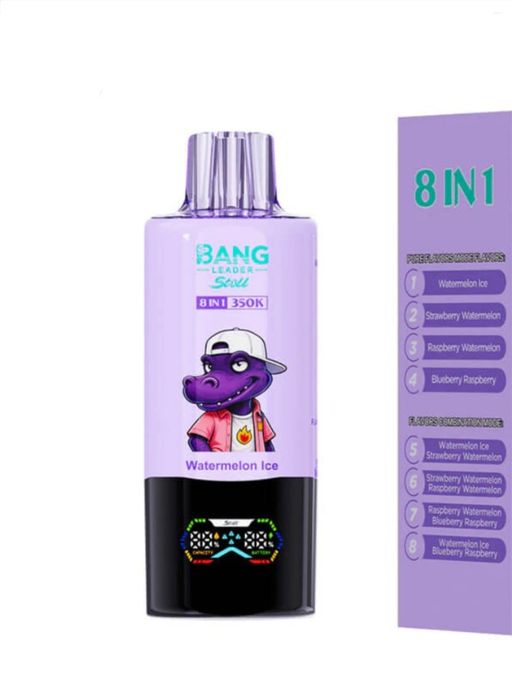 NOU! Vape BANG LEADER 350k!  8 arome diferite într-un singur dispoziti