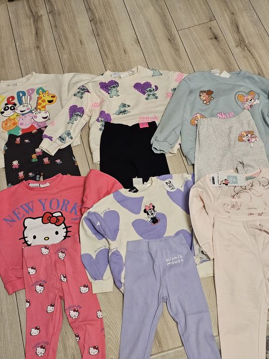 Lot haine fetițe 98-104