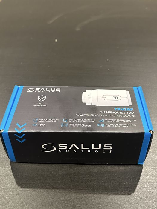 Cap termostatic inteligent Salus TRV3RF cu afisaj LCD