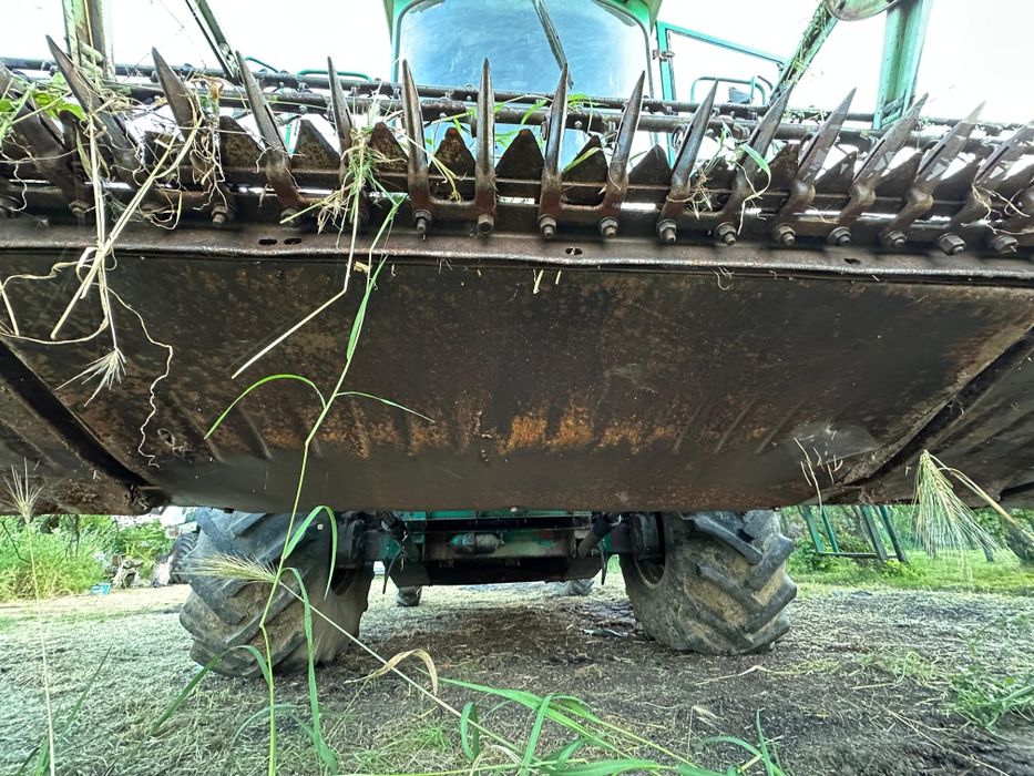 Heder Păioase 4.20m Heder Rips culegător 6F floare porumb ambele hedere stare originală de fabrică. Nemodificate. Curele Noi, Combină Sema 110 140 MLI