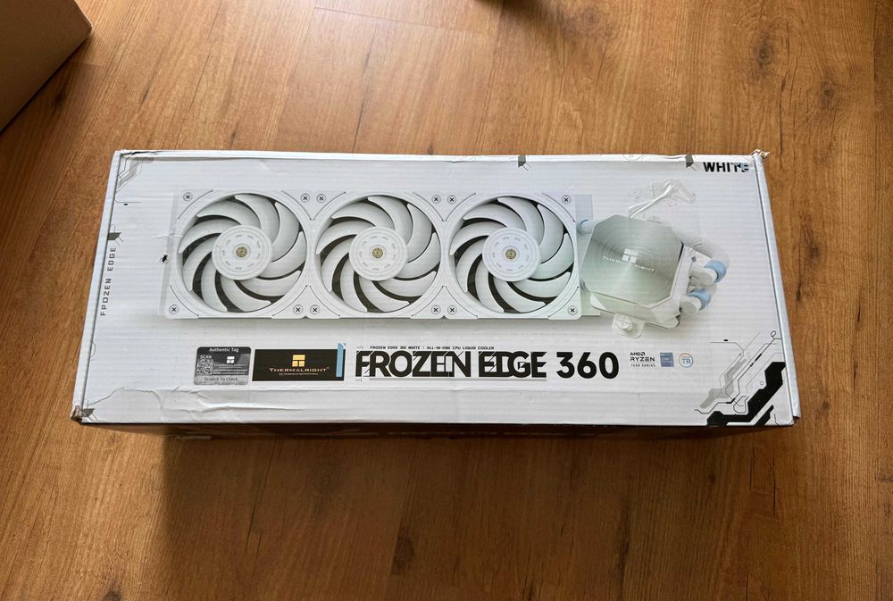 Cooler AIO/Lichid Procesor/CPU - Thermalright Frozen Edge 360 WHITE 360mm