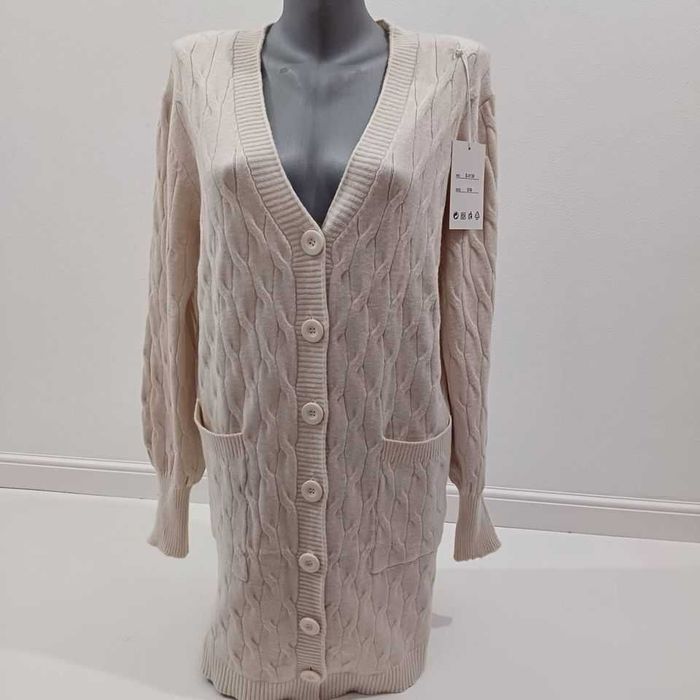 jerseu lung - cardigan
