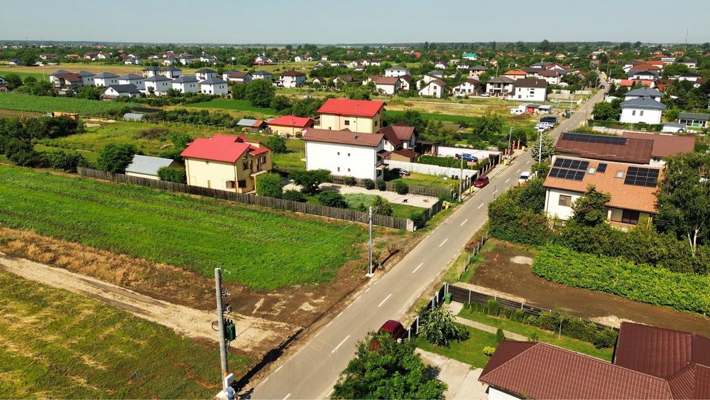 Teren de vanzare Ciorogarla, 500 mp, utilitati complete