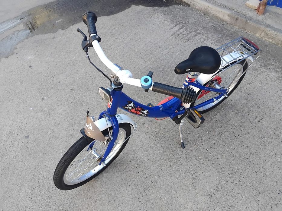 Vând bicicleta puky din aluminiu pentru copii