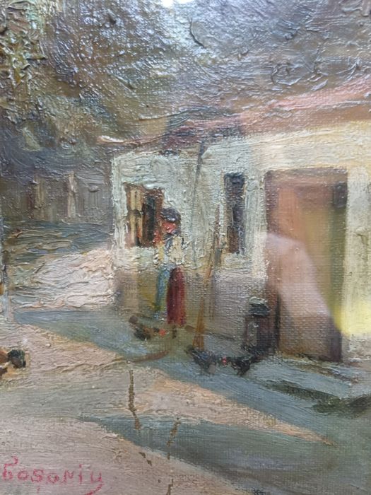 Tablou  vechi  semnat  dobosariu