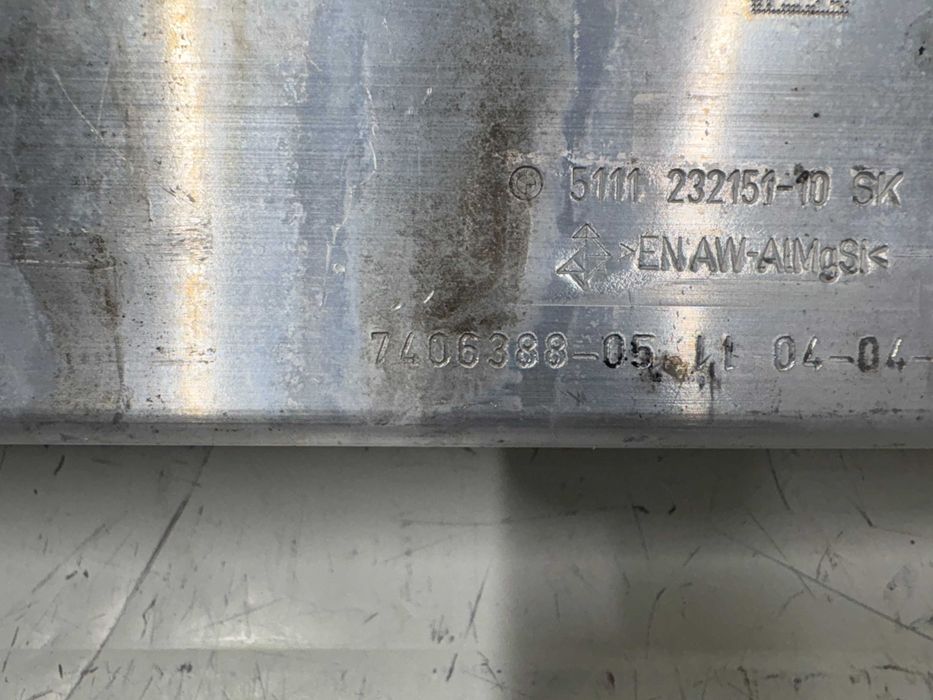 Десен буфер алуминиева греда БМВ Х1 Ф48 Х2 Ф39 МИНИ Ф60