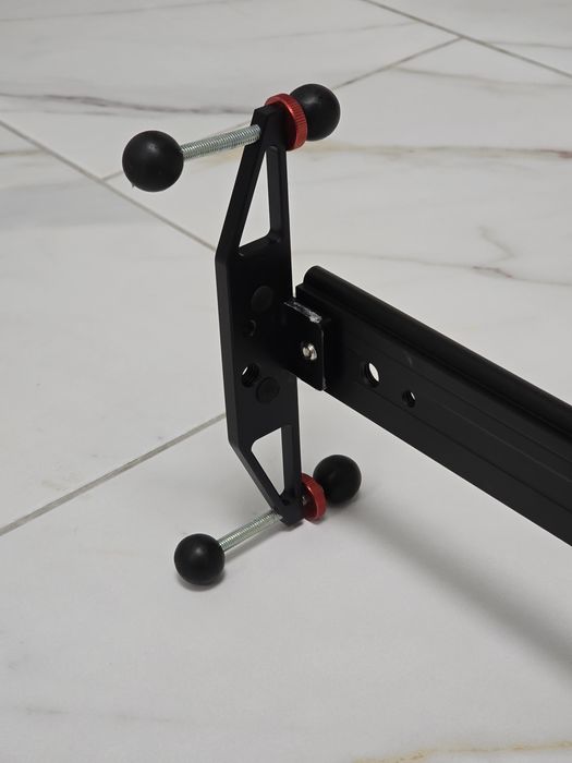 Slider video aluminiu 100cm