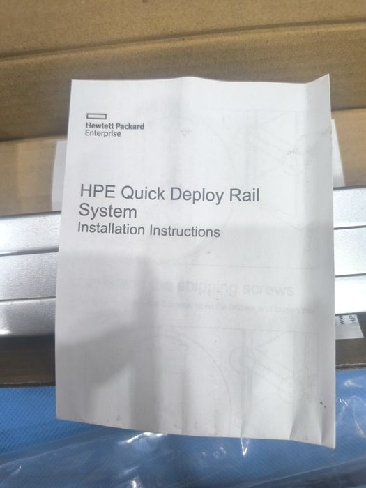 Комплект оригинальных рельсов HPE для серверов ProLiant Gen10