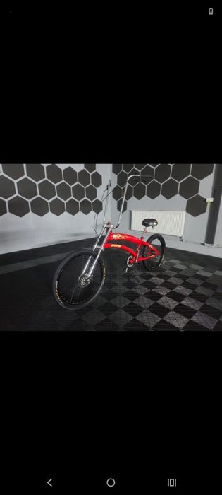Vând bicicletă chopper unicat în România