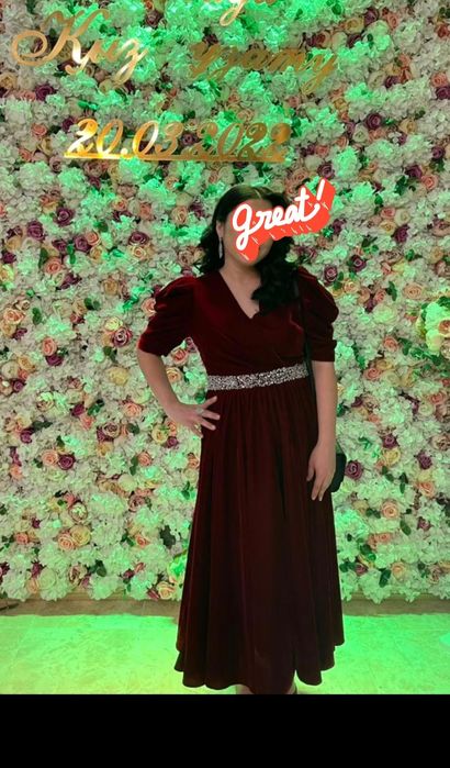 Шикарное вечернее платье