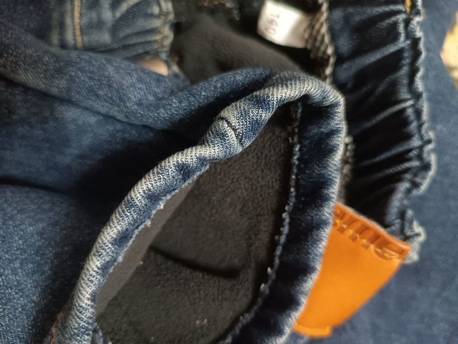 Джинсы с начёсом