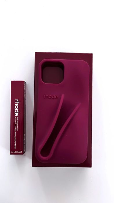 Rhode case+lipgloss iph 13/14/15