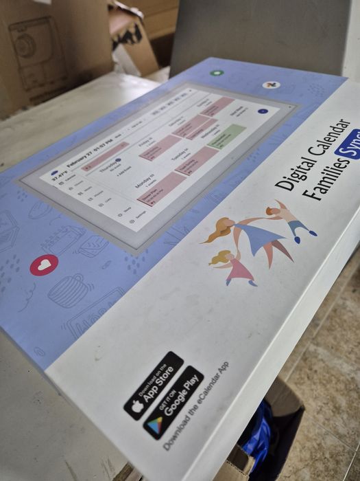 Многофункционална 15.6-инчова , фоторамка, календар, стенен планер