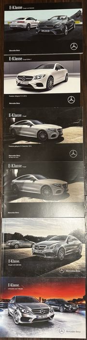 Оригинални немски Mercdes колекционерски каталози списания C E S G SL