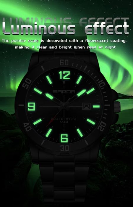 Мъжки класически, модерни и стилни кварцови часовници с кожена кайшка!