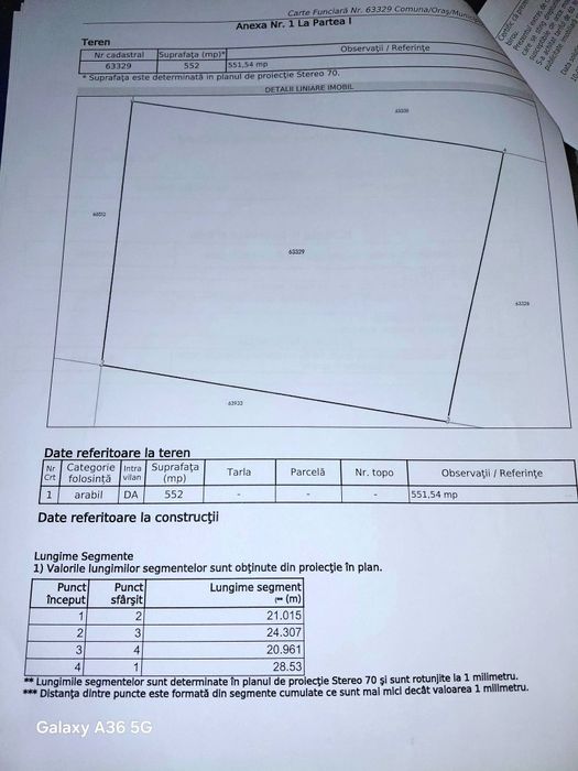 Teren de vanzare Dorobant intravilan