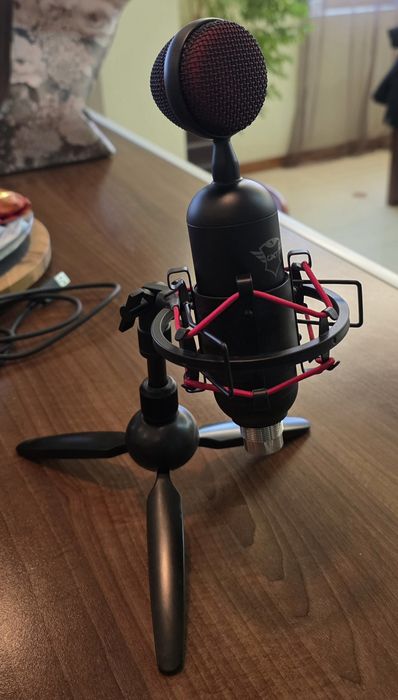 Микрофон Trust GXT 244 Buzz Streaming + стойка