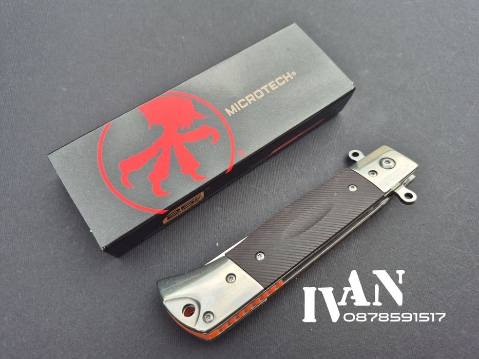 Сгъваем полуавтоматичен нож Microtech