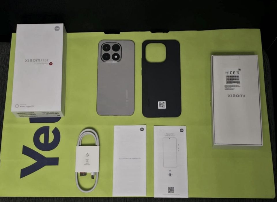 КАТО НОВ 512GB Xiaomi 15T Yettel Гаранция 2028г. Gray | Сив 15 T