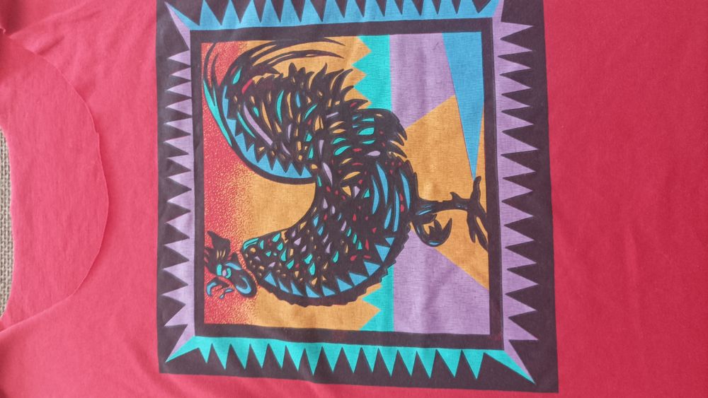 Червен летен дамски потник